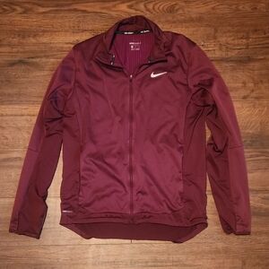 Nike Burgundy Full-Zip Jacket